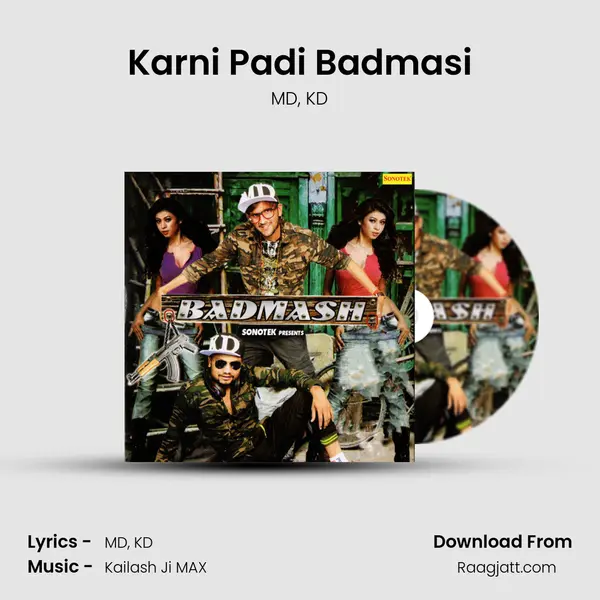 Karni Padi Badmasi - MD album cover 