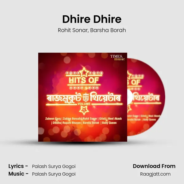 Dhire Dhire - Rohit Sonar album cover 