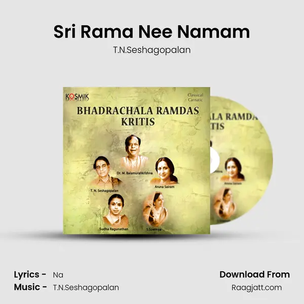 Sri Rama Nee Namam - T.N.Seshagopalan album cover 