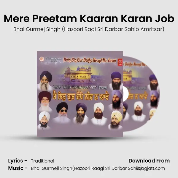 Mere Preetam Kaaran Karan Job - Bhai Gurmej Singh (Hazoori Ragi Sri Darbar Sahib Amritsar) album cover 