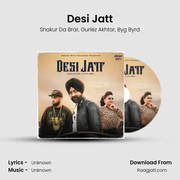 Desi Jatt - Shakur Da Brar album cover 