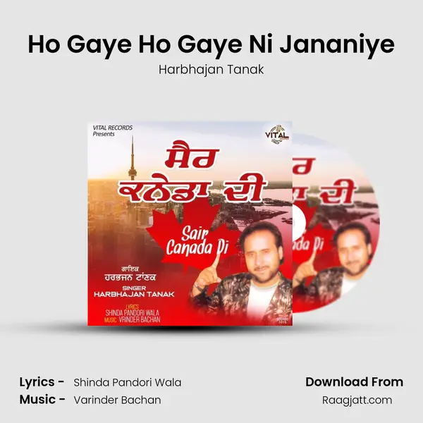 Ho Gaye Ho Gaye Ni Jananiye - Harbhajan Tanak album cover 