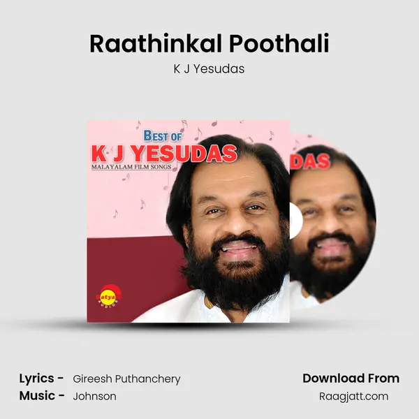 Raathinkal Poothali - K J Yesudas album cover 