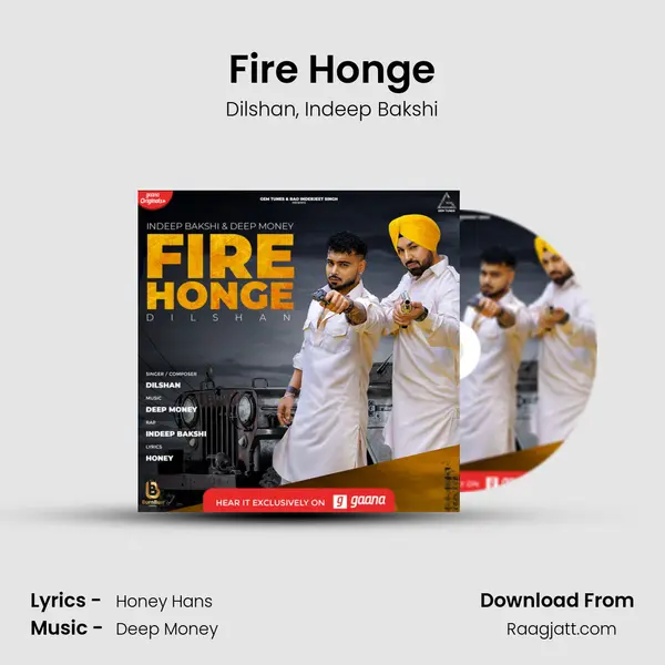 Fire Honge - Dilshan album cover 