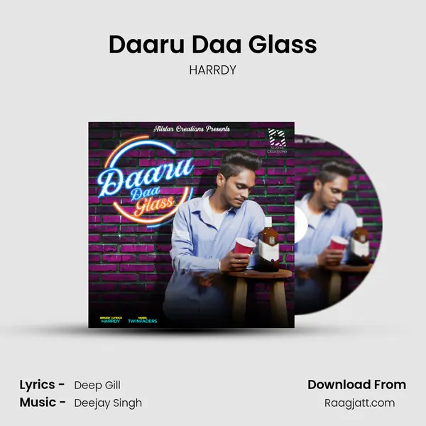 Daaru Daa Glass - HARRDY album cover 