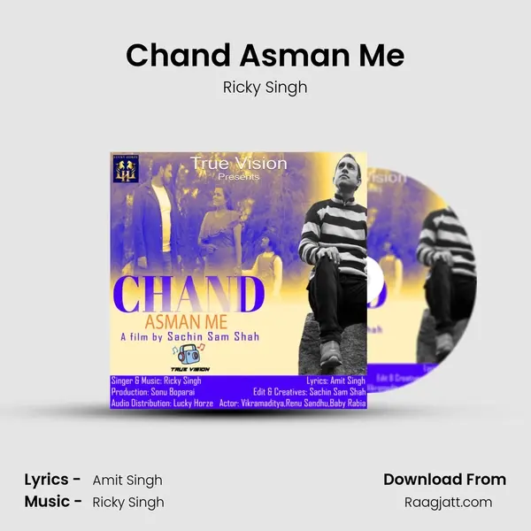 Chand Asman Me - Ricky Singh album cover 