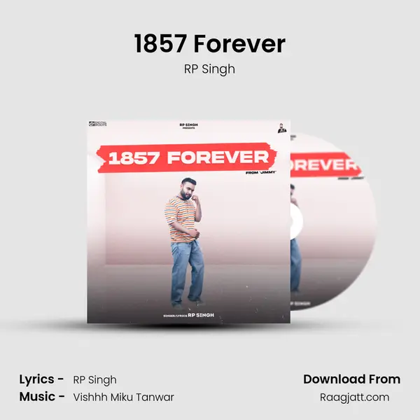 1857 Forever - RP Singh album cover 