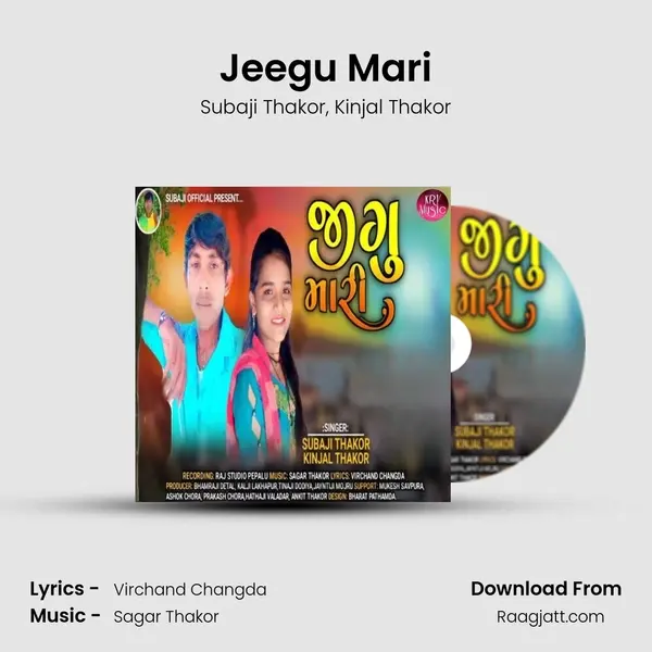 Jeegu Mari - Subaji Thakor album cover 