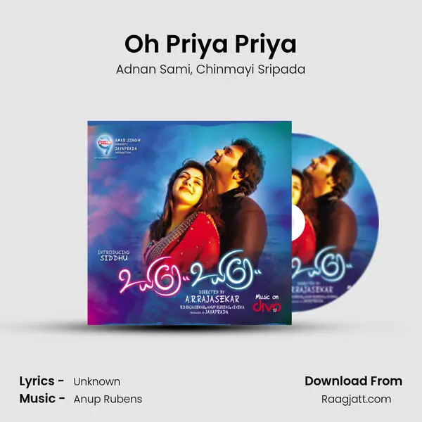 Oh Priya Priya - Adnan Sami album cover 