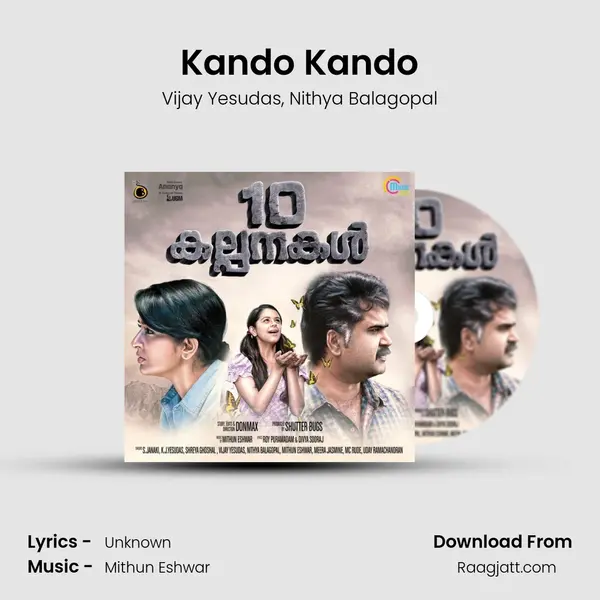 Kando Kando - Vijay Yesudas album cover 