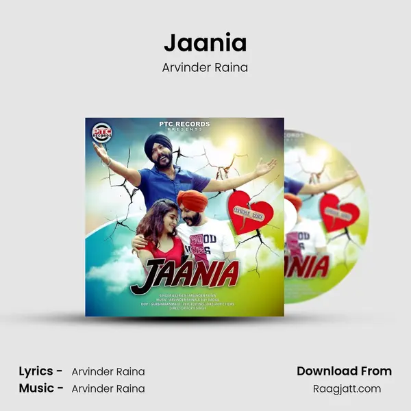 Jaania - Arvinder Raina album cover 