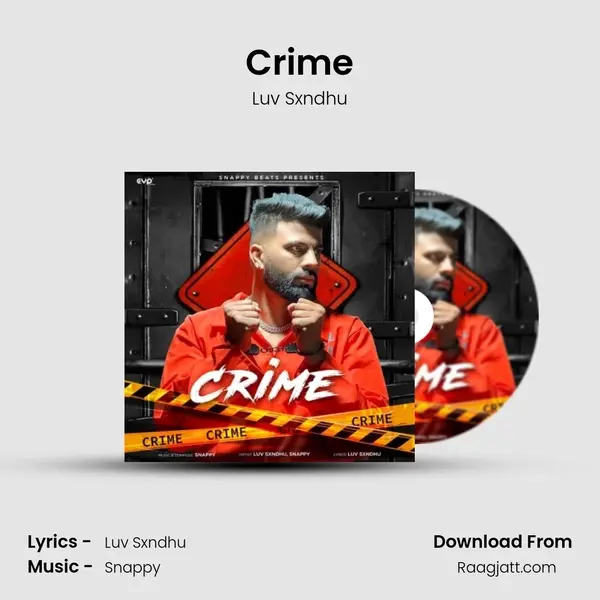 Crime - Luv Sxndhu album cover 