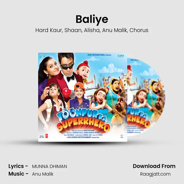 Baliye - Hard Kaur album cover 