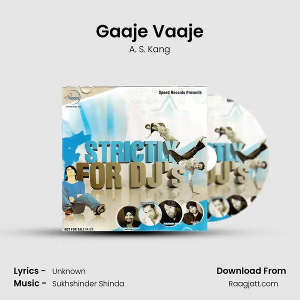 Gaaje Vaaje - A. S. Kang album cover 