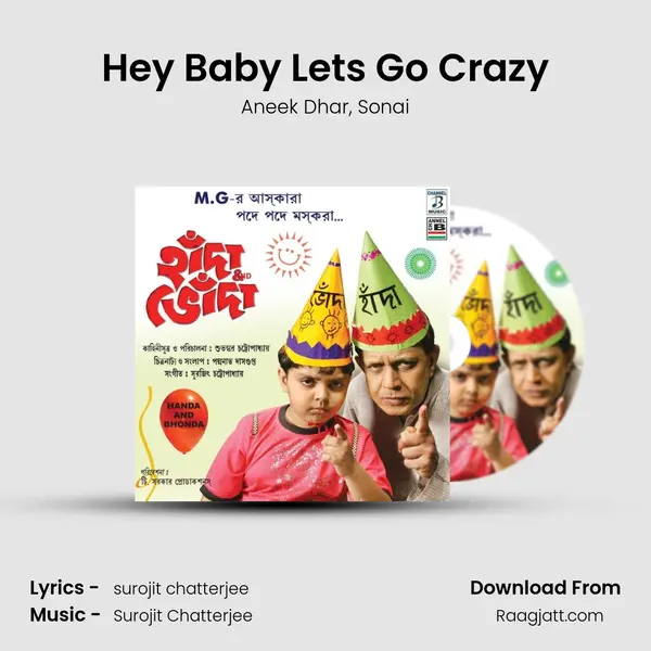 Hey Baby Lets Go Crazy - Aneek Dhar album cover 