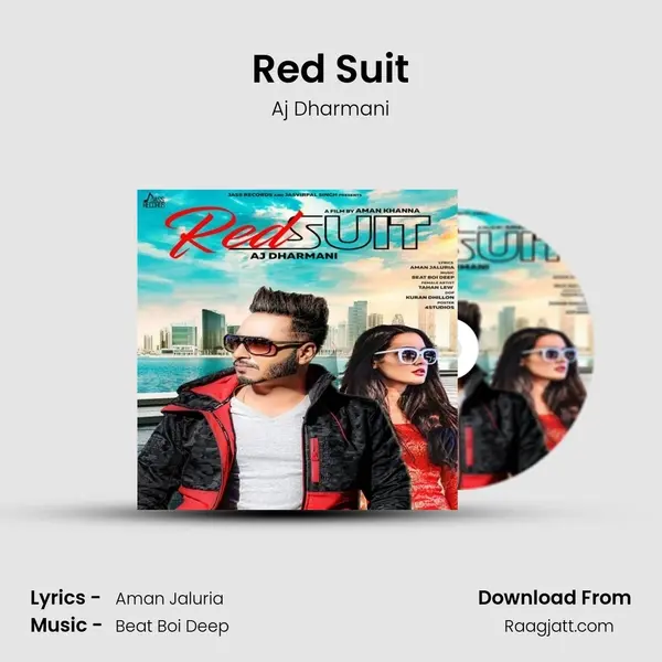 Red Suit - Aj Dharmani album cover 