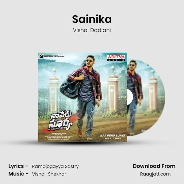 Sainika - Vishal Dadlani album cover 