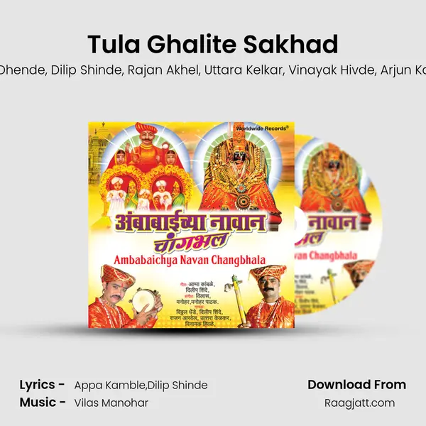 Tula Ghalite Sakhad - Vitthal Dhende album cover 