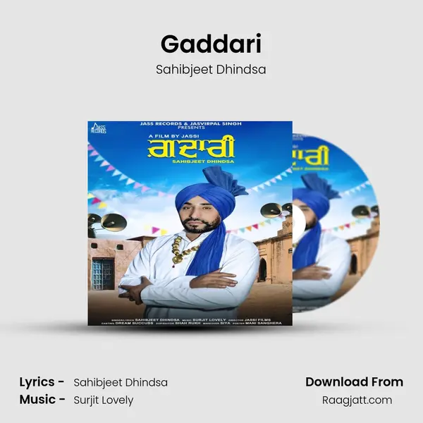 Gaddari - Sahibjeet Dhindsa album cover 