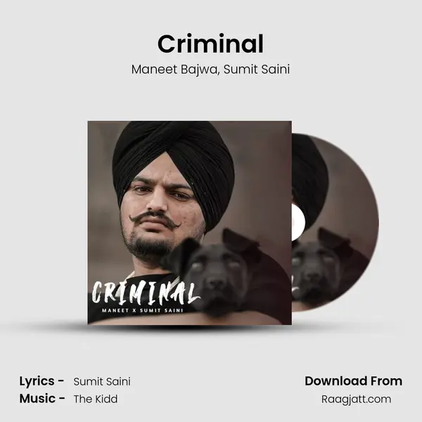 Criminal - Maneet Bajwa album cover 