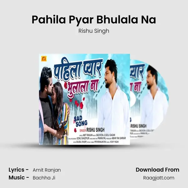 Pahila Pyar Bhulala Na - Rishu Singh album cover 