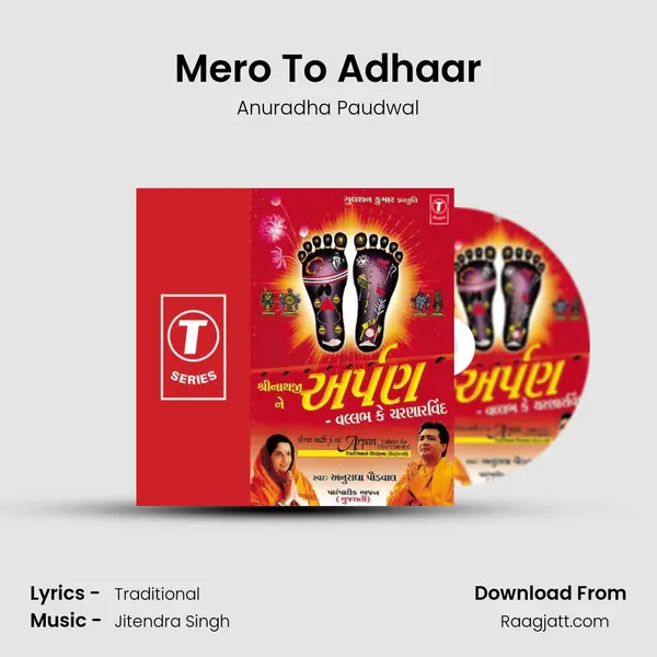 Mero To Adhaar - Anuradha Paudwal album cover 