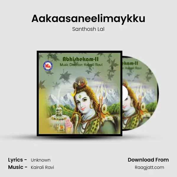 Aakaasaneelimaykku - Santhosh Lal album cover 