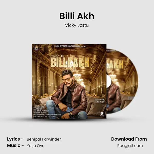 Billi Akh - Vicky Jattu album cover 