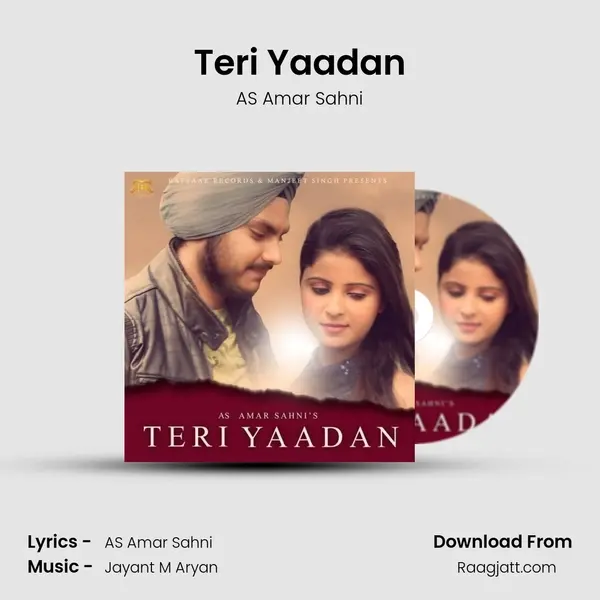 Teri Yaadan - AS Amar Sahni album cover 