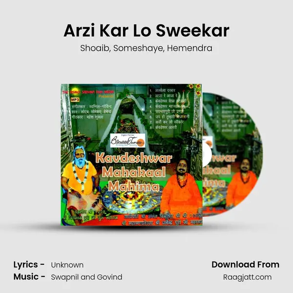 Arzi Kar Lo Sweekar - Shoaib album cover 