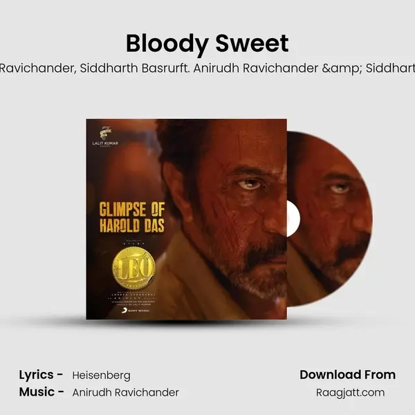 Bloody Sweet - Anirudh Ravichander album cover 