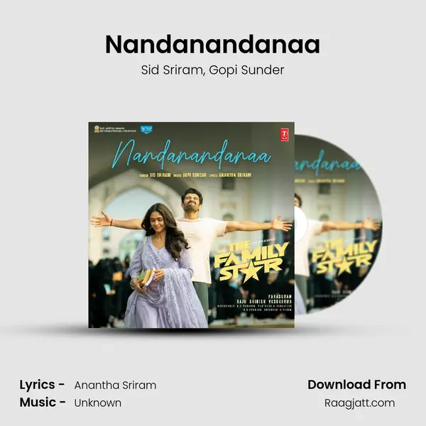 Nandanandanaa - Sid Sriram album cover 