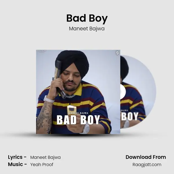 Bad Boy - Maneet Bajwa album cover 