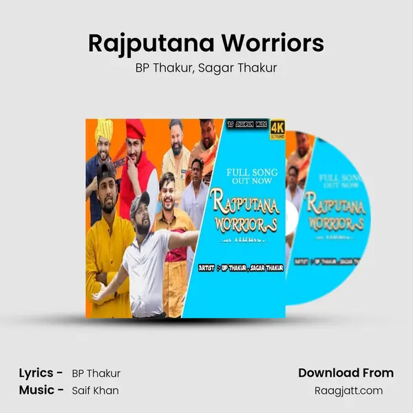 Rajputana Worriors - BP Thakur album cover 