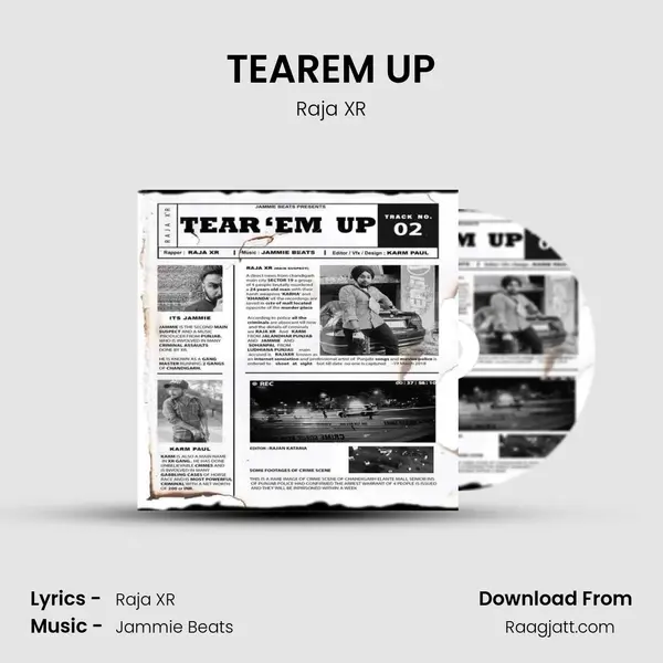 TEAREM UP - Raja XR album cover 