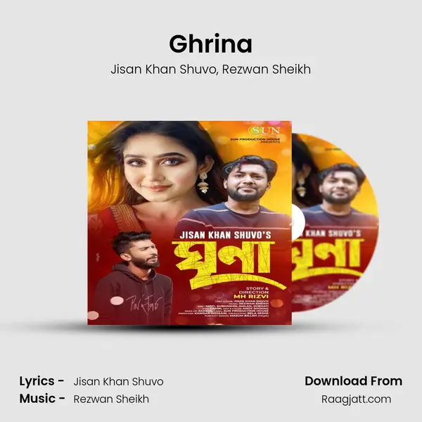 Ghrina - Jisan Khan Shuvo album cover 