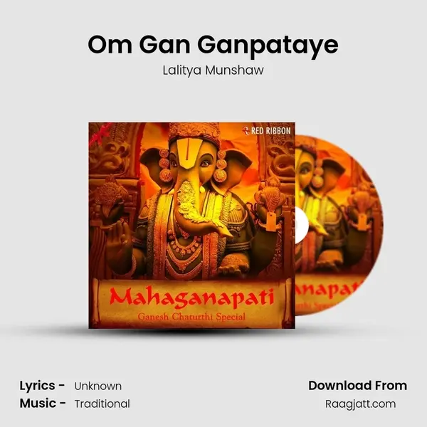 Om Gan Ganpataye - Lalitya Munshaw album cover 