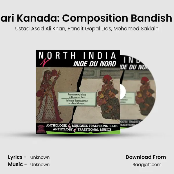 Raga Darbari Kanada: Composition Bandish in 12 Beats - Ustad Asad Ali Khan album cover 