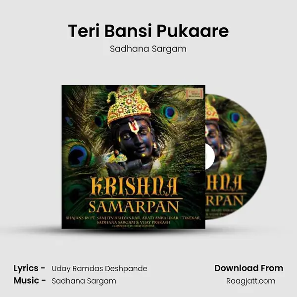 Teri Bansi Pukaare - Sadhana Sargam album cover 