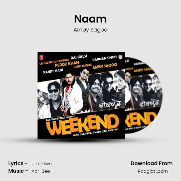 Naam - Amby Sagoo album cover 