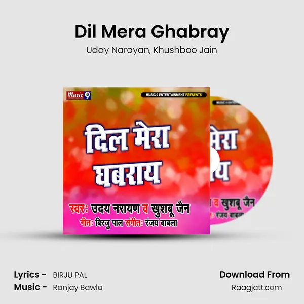 Dil Mera Ghabray - Uday Narayan album cover 