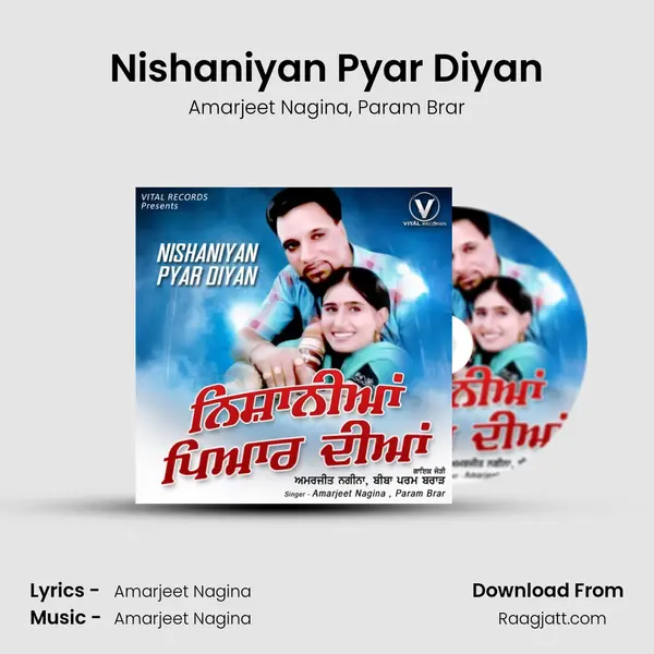 Nishaniyan Pyar Diyan - Amarjeet Nagina album cover 