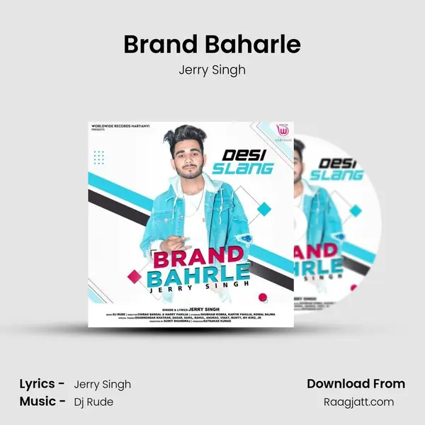 Brand Baharle - Jerry Singh album cover 