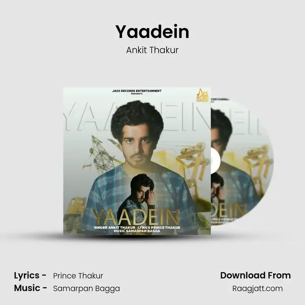 Yaadein - Ankit Thakur album cover 