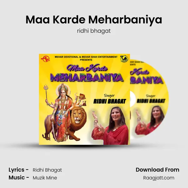 Maa Karde Meharbaniya - ridhi bhagat album cover 