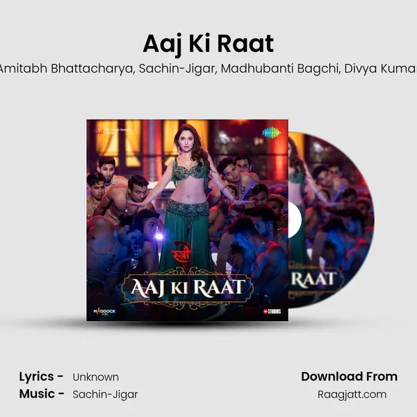 Aaj Ki Raat - Amitabh Bhattacharya album cover 