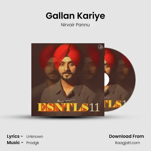 Gallan Kariye - Nirvair Pannu album cover 