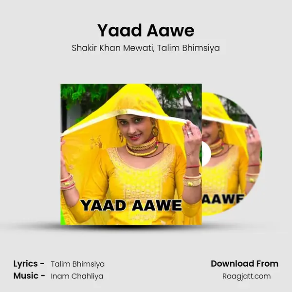 Yaad Aawe - Shakir Khan Mewati album cover 