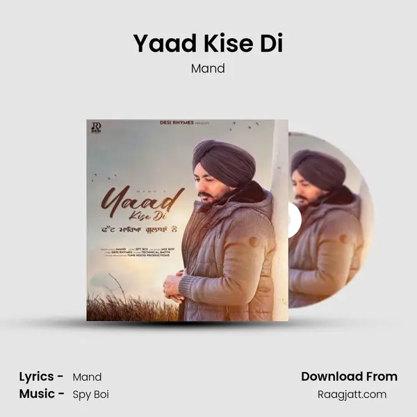 Yaad Kise Di - Mand album cover 