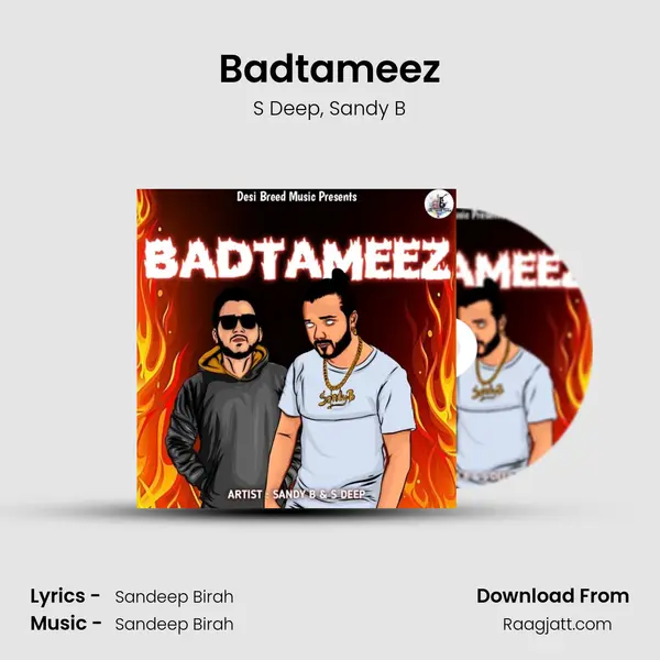 Badtameez - S Deep album cover 